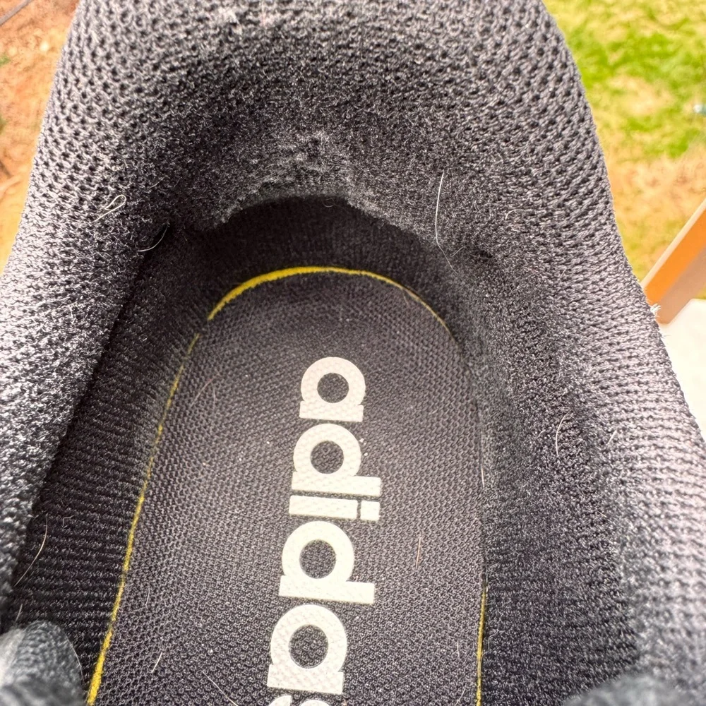 Adidas Daily Sneakers Gray Gum Sole Mens 7 EU 40